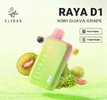 ELF BAR RAYA D1 – Kiwi Guava Grape - Vape Shop Vijayawada
