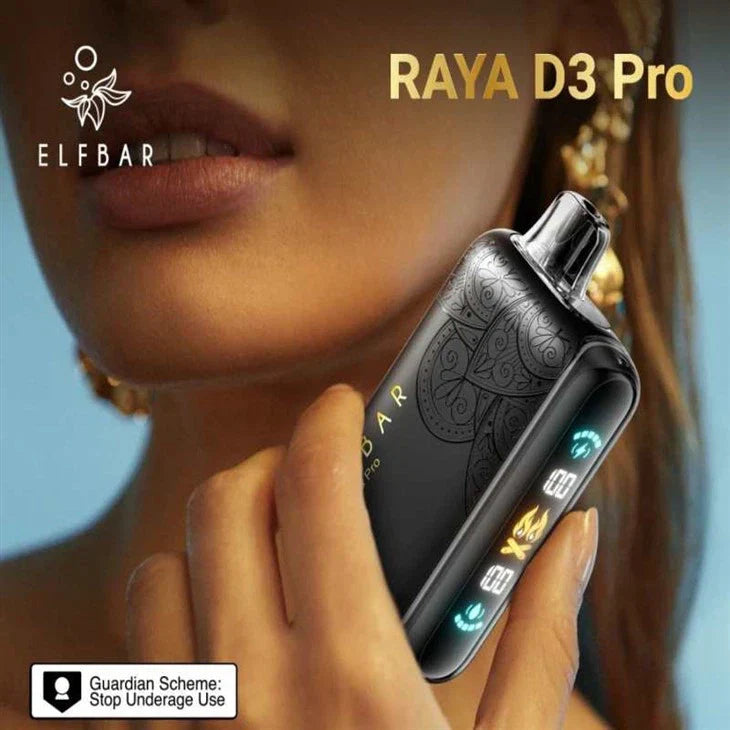 Elf Bar Raya D3 Pro 30K Peach Mango Watermelon Ice - Vape Shop Vijayawada