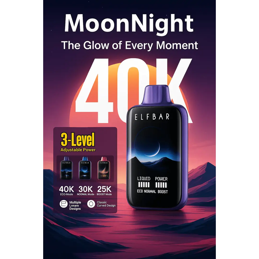 Elf Bar MoonNight 40k – Rose Syrup - Vape Shop Vijayawada