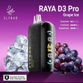 Elf bar Raya d3 pro -30k Grape ice - Vape Shop Vijayawada