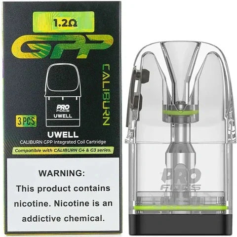 Uwell Caliburn GPP Replacement Pod (1.2Ω) - Vape Shop Vijayawada