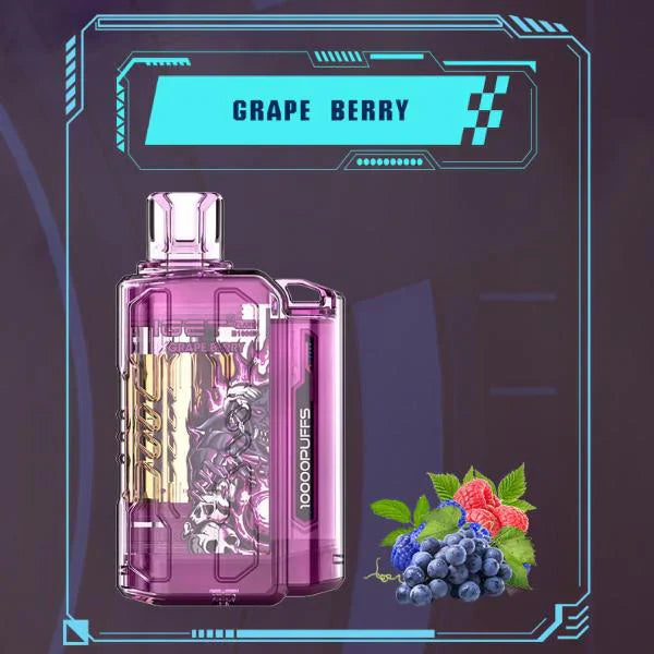 IGET FLARE B10000 – Grape Berry - Vape Shop Vijayawada