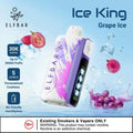 Elf Bar Ice King – Grape Ice – 30K - Vape Shop Vijayawada